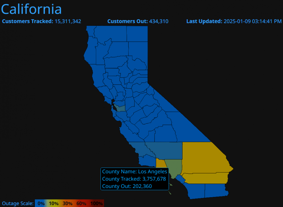 2025 January Fires of California: Los Angeles
